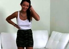 Vanessa (36 mins) Vanessa is a cute tanned girl who's looking to make a lot of money to buy a flat. She asked us if we had any modelling work for