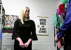 Pilfer4K - Thief Teen Lets Security Officer Have His Way with Her Banging Body