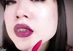 Hawt Vampire Devours U w/ Ear Licking & Lens Licking -ASMR