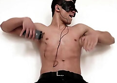 Maskurbate: Nick Vargas hard striptease scene