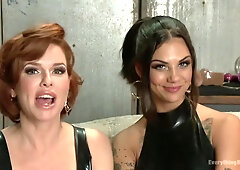 Veronica Avluv And Bonnie Rotten - Orgasmic Squirting And Cream Pie Anal