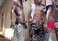 Three Thugs Having Sex