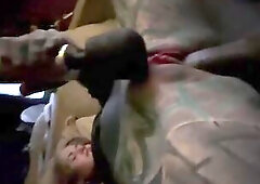 Darksome Room Creampie Tattooed Pair Goes Wild