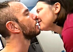 I love to screw her behind. This babe was so exhausted i had to walk on my own. But i promised her my cum in her throat