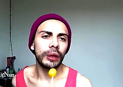 frolicking with a candy in my jaws