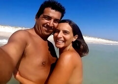 Hard rough sex, nude beach, beach sex