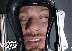 Lucky Twink Joey Mills Gets Spit Roasted By The Studs Dom King And Big Dick Fig