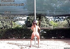 Hawt Fitness cutie Does Nude Workout - Hawt and Fit!