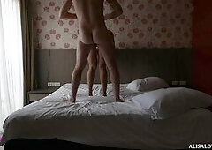 Amateur Pair Screw Sensually in Hotel Room and Film Sex on Episode