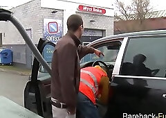 Amateur spunks studs face