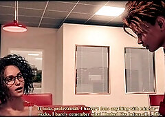 Claire gives Patrick a handjob and enjoys his cum during a wild drive