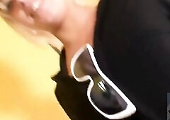 Charming Lalin girl Blondy Amateur Screw and Cum in Throat