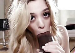 Brickzilla Ploughs Molly Little’s Snatch in Each Wild Position!