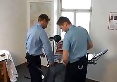 Threeway Uniform Gays Fuck