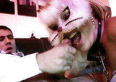 Cosplay golden-haired gets her mother i'd like to fuck bald twat hammered by his large dong in doggystyle and cowgirl