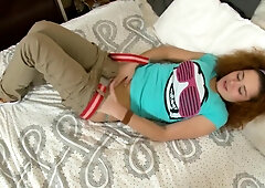 Double Hole Pleasure Session Kinky Young Babe Cordelia A!