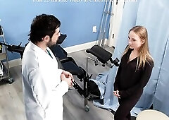 Alixx Amour tickled at gynecologist