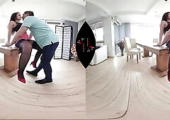 You are always too busy, and I am always too horny; let me get your attention. My tight, short skirt shows off my garter belt, panty, and stockings li