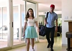 Alice March got her brown hole screwed