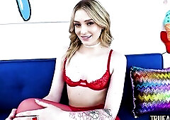 Charlotte Sins lives up to her final name and gives a indeed sinful anal performance like the True Anal whore that that babe's!