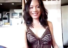 Compilation of hot French Chinese Tgirl action