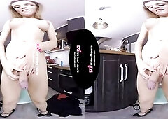 TSVirtuallovers VR - T-Girl Semen in the bowl