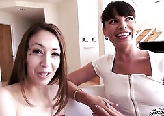 Dana DeArmond and James Deen Screw Teen Wench Jointly