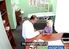 FakeHospital Hot lewd golden-haired mother i'd like to fuck desires doctors cum inside her