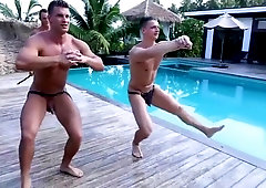 Crazy sex video homosexual Muscle fantastic exclusive version