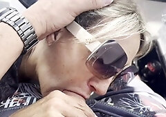 Milf Dianne gives an amazing oral session on the boat with Captain Jack