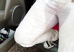 AliceWetting - Oops I went pee in the car! I couldnt hold it!