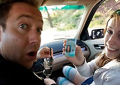 Aesthetic brunette with small tits Janie Jones needs a big dick