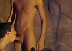 lads Have delectation outside