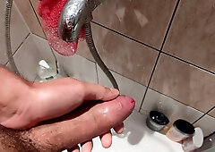 Young Stud Spunks Prompt but Rock Hard