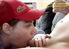 That babe Sucks a Flabby Jock Back to Life merely for Him to Instantly Cum