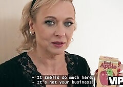 Annoying Czech cleaning lady just craved a good fuck