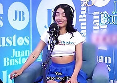 Tiny Colombian MayraOficial is a nympho who cums on the Sybian machine - JuanBustos Podcast