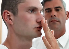 Elder Dobrovnik learns where he belongs in a hot gay vid