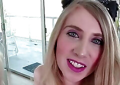 Tattooed TS Chelsea fucks white Janelle