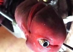 CBT with a stainless tube, clamps on balls, and super glue 2