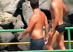 Ass licking male on male & skimpy speedos with music soundrack Vol.012