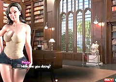 Mommy treasure of Nadia showing off her thick rump