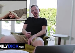 Stepson Is Making His First Steps In His Webcam Modeling Career & Stepdad Is His Biggest Fan