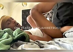 Getting boned on the couch by big lightskinned dick