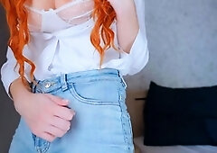 Futa Stepmom with Huge Tits in BDSM Solo Webcam Show