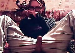 Hattabi4ik Fapping Large Penis (Home)