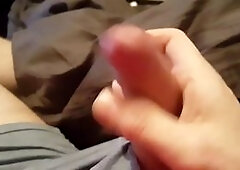 6-inch Cock Cums Twice on Hand - Twink Amateur Video