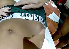 Demeaning, predominant and cuckolding, she turns her subjugated spouse into a bisex hoe for black stiffy