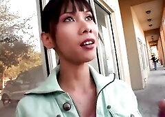 Oriental mother I'd like to fuck Miako Screwing White stud SQF