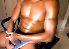 Hispanic Teen 18+ Touches Himself And Masturbates/black Cock - Quick Cum Dribble/cumming For You